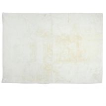 Tapis Immitation Fourrure Ecru 120x170cm - Home Déco Factory