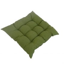 Tatami d'Extérieur en Coton Vert 66x66cm - Colors - Jardin Privé