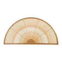 Tête de Lit Bambou Demi-cercle 159x80cm Solor Naturel - SEMA Design