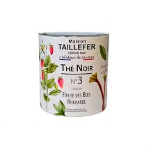 Thé Noir, Fraise Des Bois, Rhubarbe 60g - N°3 - Maison Taillefer