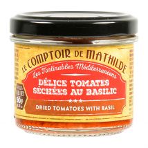 Tomates Séchées Au Basilic - 90g - Le Comptoir de Mathilde