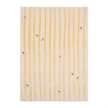 Torchon Abeille en Coton Jaune 50x70cm - Beezz - Jardin D'Ulysse