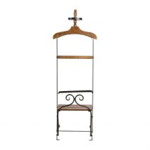 Valet de Chambre en Bois et Fer - Comptoir de Famille