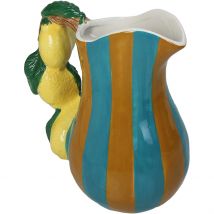 Vase Citron Dolomite Multicolore 18x12x20cm en Dolomite - Kersten