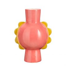 Vase en Dolomite Rose H22cm - Maya en Dolomite - Mica Decorations