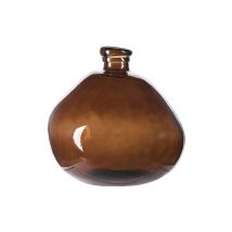 Vase en Verre Ambre D20xh23cm - Simplicity - Bastide Diffusion