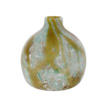 Vase en Verre Ambre H21cm - Côté Table
