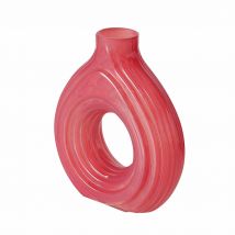 Vase en Verre Rose H19cm - Tiffy - Boltze