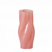Vase en Verre Rose H25cm - Twirl - Boltze