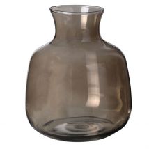 Vase Taupe D17xh20cm - Litka en Verre - Déco Distrib