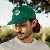 Casquette Verte - Faguo - Chaine Et Trame Recyclée - Modèle Retro Cap