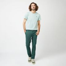 Chino Vert Clair - Faguo - En Chaine Et Trame - Modèle Brix