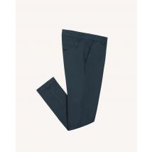 Chino Bleu Marine - Faguo - Chaine Et Trame Recyclée - Modèle Brix Regular