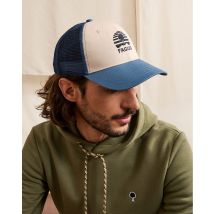 Casquette Bleue - Faguo - En Coton - Modèle Cap Trucker