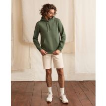 Sweat Kaki Cordons Colorés - Faguo - Coton Recyclée - Modèle Dirac