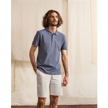 Short Écru Coupe Droite - Faguo - En Coton - Modèle Saulieu Regular