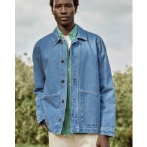 Veste Denim Clair - Faguo - En Chaine Et Trame - Modèle Liffre