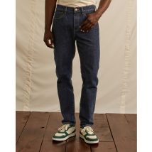 Pantalon Denim Brut Braguette Zippée - Faguo - En Chaine Et Trame - Produit Vegan - Modèle Tapered