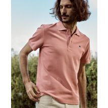 Polo Rose Broderie Arbre - Faguo - Mailles Recyclée - Modèle Lumigny