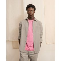 Chemise Beige Clair - Faguo - En Chaine Et Trame - Modèle Signy