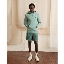 Sweat A Capuche Bleu-vert - Faguo - Mailles Recyclée - Modèle Dirac