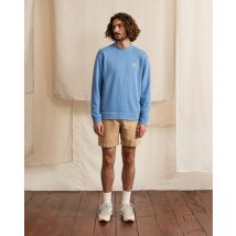 Sweat Bleu Ciel Sweat - Faguo - Mailles Recyclée - Modèle Fango