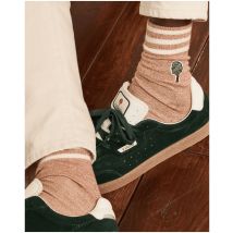 Chaussettes Écrues & Camel - Faguo - En Mailles - Modèle Socks X1