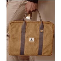 Sac D'ordinateur Camel Vegan - Faguo - En Tisse Synthétique - Modèle Laptop