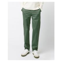 Chino Kaki - Faguo - Chaine Et Trame Recyclée - Modèle Brix Regular