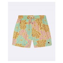 Maillot De Bain Jaune Orangé & Vert - Faguo - Polyester Recyclé Recyclée - Modèle Mimizan
