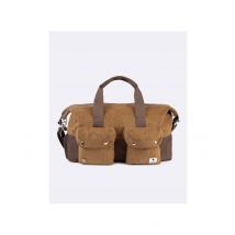 Sac De Voyage Camel Vegan - Faguo - En Tisse Synthétique - Modèle Sac Weekend