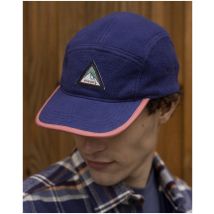 Casquette Bleu Indigo - Faguo - En Tisse Synthétique - Modèle 5 Panel Cap