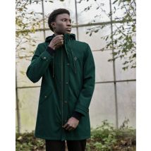 Veste Imperméable Coton Vert Sapin - Gresigne - Faguo