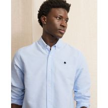 Chemise Bleu Ciel Coton - Ivoy - Faguo