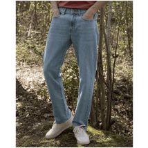 Jean Light Denim Coupe Straight - Faguo - En Coton - Produit Vegan - Modèle Denim Straight