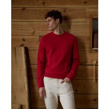 Pull En Laine Rouge Foncé - Marly - Faguo