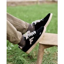 Baskets Noires - Palmer - Faguo