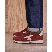 Baskets Bordeaux - Olive - Faguo