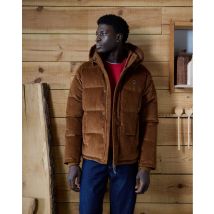 Doudoune Chaude Velours Camel - Neuillay - Faguo