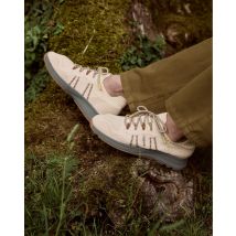 Baskets Blanc Et Kaki Tencel - Heartwood - Faguo