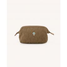 Trousse De Toilette Marron Clair - Washbag - Faguo