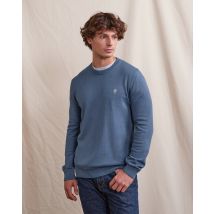 Pull En Coton Bleu - Marly - Faguo