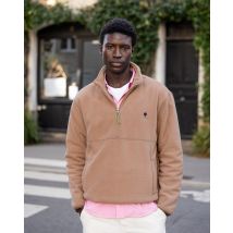 Polaire Zippée Taupe - Lioran - Faguo