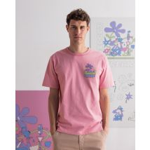 T-shirt Imprimé Blooming Rose - Lugny - Faguo - En Maille - Modèle Lugny
