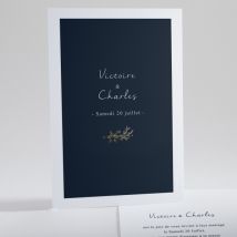 Faire-part de mariage Botanic gold chic - Divers coloris - Format: Affiche - Conception sur-mesure avec expertise - Faire-Part Élégant