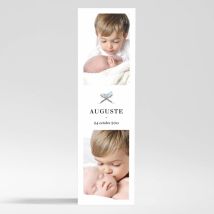 Faire-part de naissance Dream - Divers coloris - Format: Marque-page Magnet (5,4 x 19,4 cm) - Conception sur-mesure avec expertise - Faire-Part