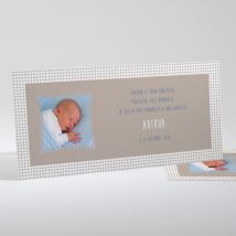 Faire-part de naissance Pois modernes - Divers coloris - Format: Bandeau - Conception sur-mesure avec expertise - Faire-Part Élégant
