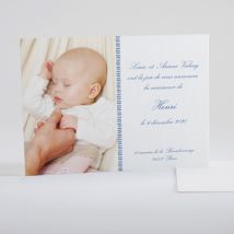 Faire-part de naissance Guirlande de feuilles - Divers coloris - Format: Rectangle - Conception sur-mesure avec expertise - Faire-Part Élégant