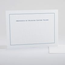 Carte de correspondance Cadre délicat - Divers coloris - Format: Rectangle - Conception sur-mesure avec expertise - Faire-Part Élégant