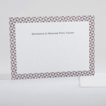 Carte de correspondance Just You - Divers coloris - Format: Rectangle - Conception sur-mesure avec expertise - Faire-Part Élégant